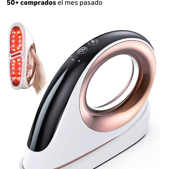 Sleek Black and Rose Gold Handheld Device